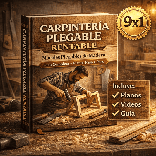 Crea y vende muebles plegables +8 bonos de REGALO