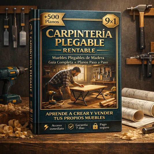 Master en Carpinteria Pegable + 7 BONUS