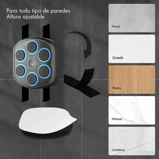 Máquina de boxeo con guantes de regalo - Tienda Smart