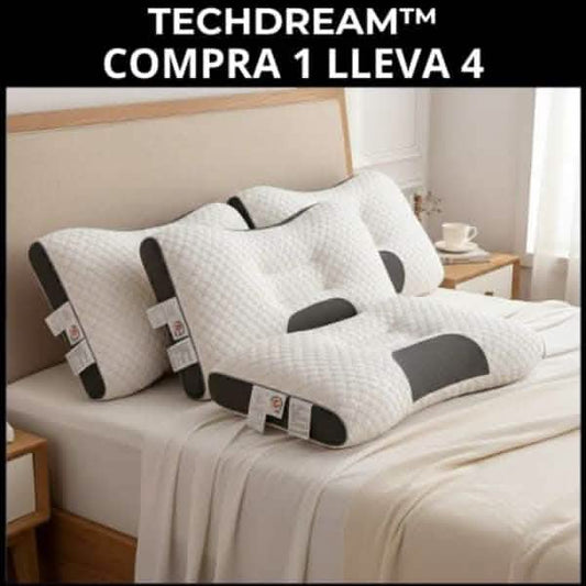 TechDream - Almohada Relax Para Un Sueño Perfecto (COMPRA 1 LLEVA 4 SOLO HOY) - Tienda Smart